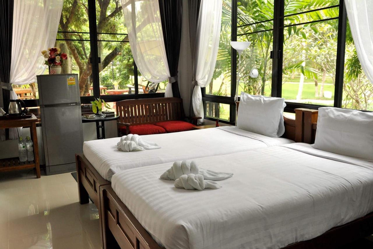 Silver Garden Resort Suan Phueng Bagian luar foto