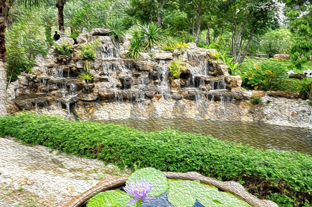 Silver Garden Resort Suan Phueng Bagian luar foto